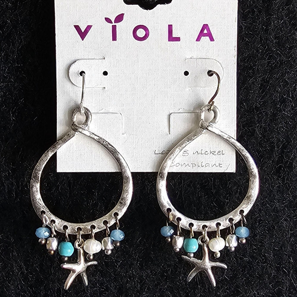 Shellfish Hoop Earrings